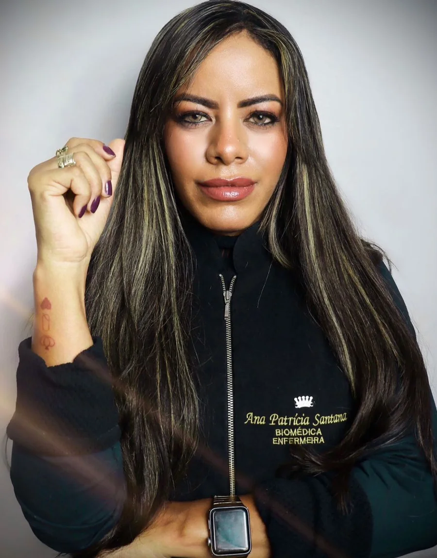 Ana Patrícia Santana, biomédica e enfermeira, da ANAPS Estética Avançada